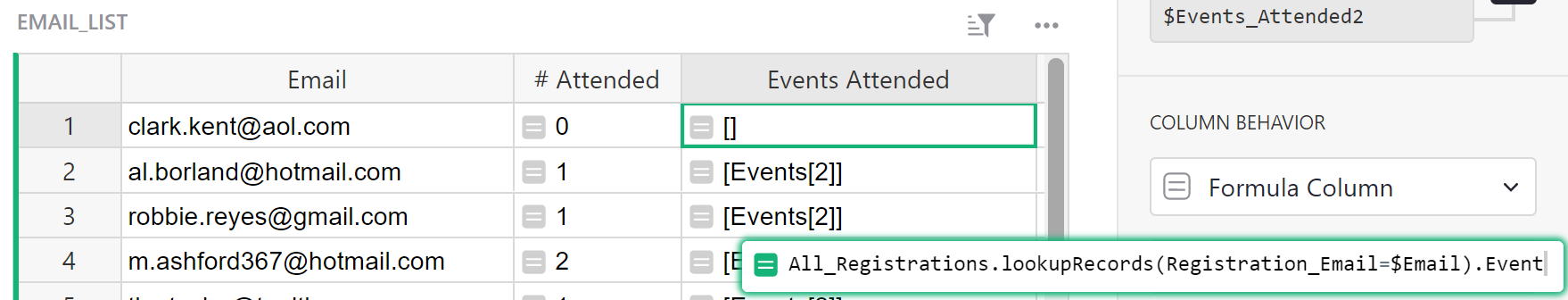 lookup-records-dot-notation